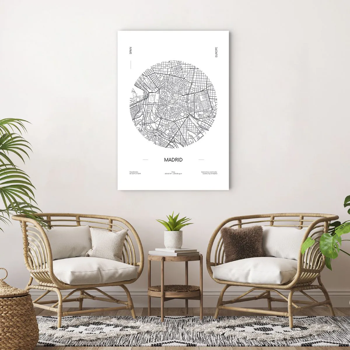 Plakat - Anatomia Madrytu - 70x100 cm