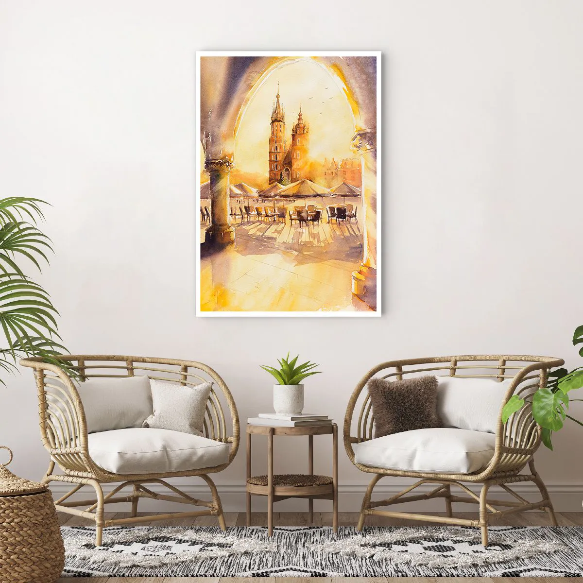 Póster - Este sobre el mercado de Cracovia - 70x100 cm