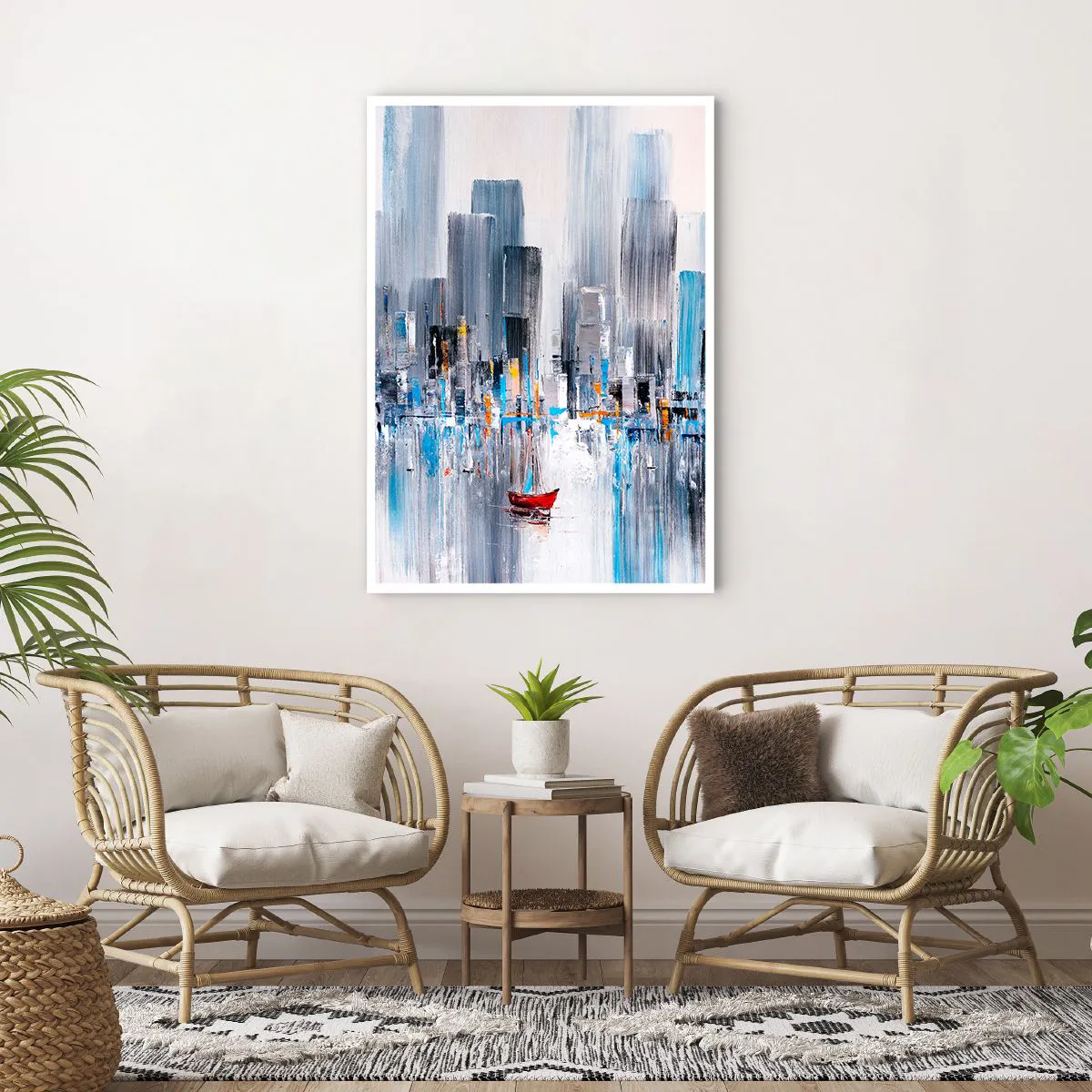 Poszter - Metropolis az öböl mellett - 70x100 cm