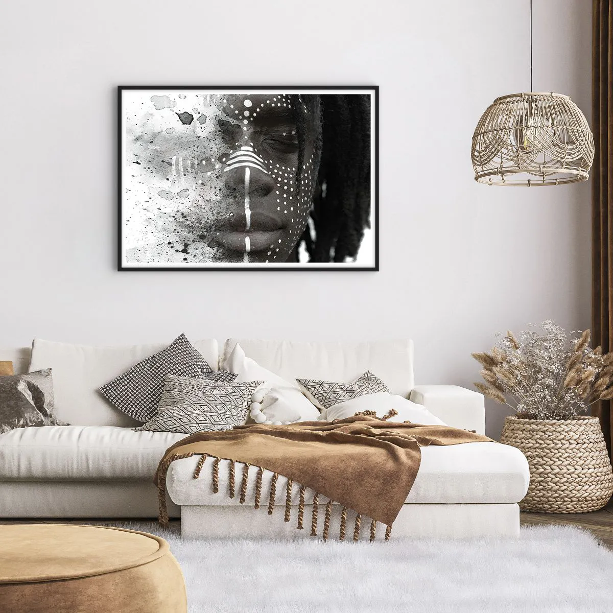 Plakát v černém rámu - Objev původního ducha - 100x70 cm