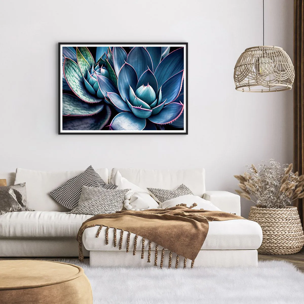 Poster in black frame - Vital Strength - 100x70 cm