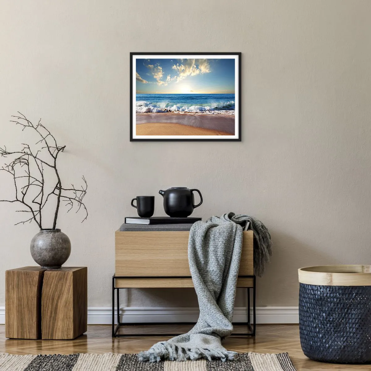 Poster in black frame - Moving Still - 50x40 cm