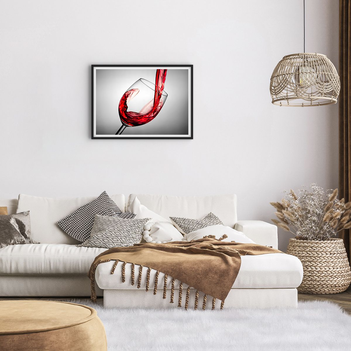 Poster in einem schwarzem Rahmen Weinglas, Poster in einem schwarzem Rahmen Rotwein, Poster in einem schwarzem Rahmen Gastronomie, Poster in einem schwarzem Rahmen Spiel, Poster in einem schwarzem Rahmen Toast