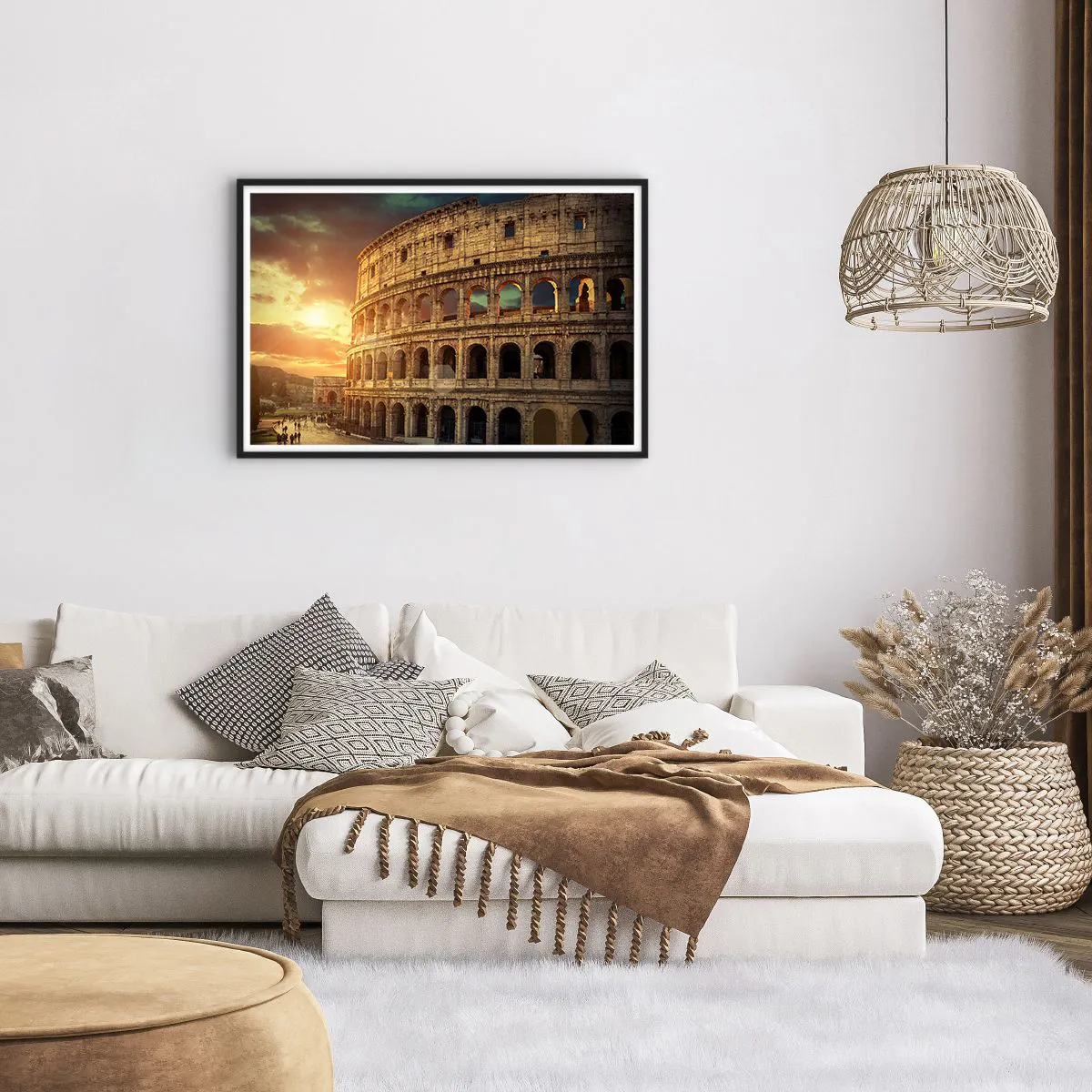 Poszter fehér keretben - Kolosszális benyomás - 91x61 cm