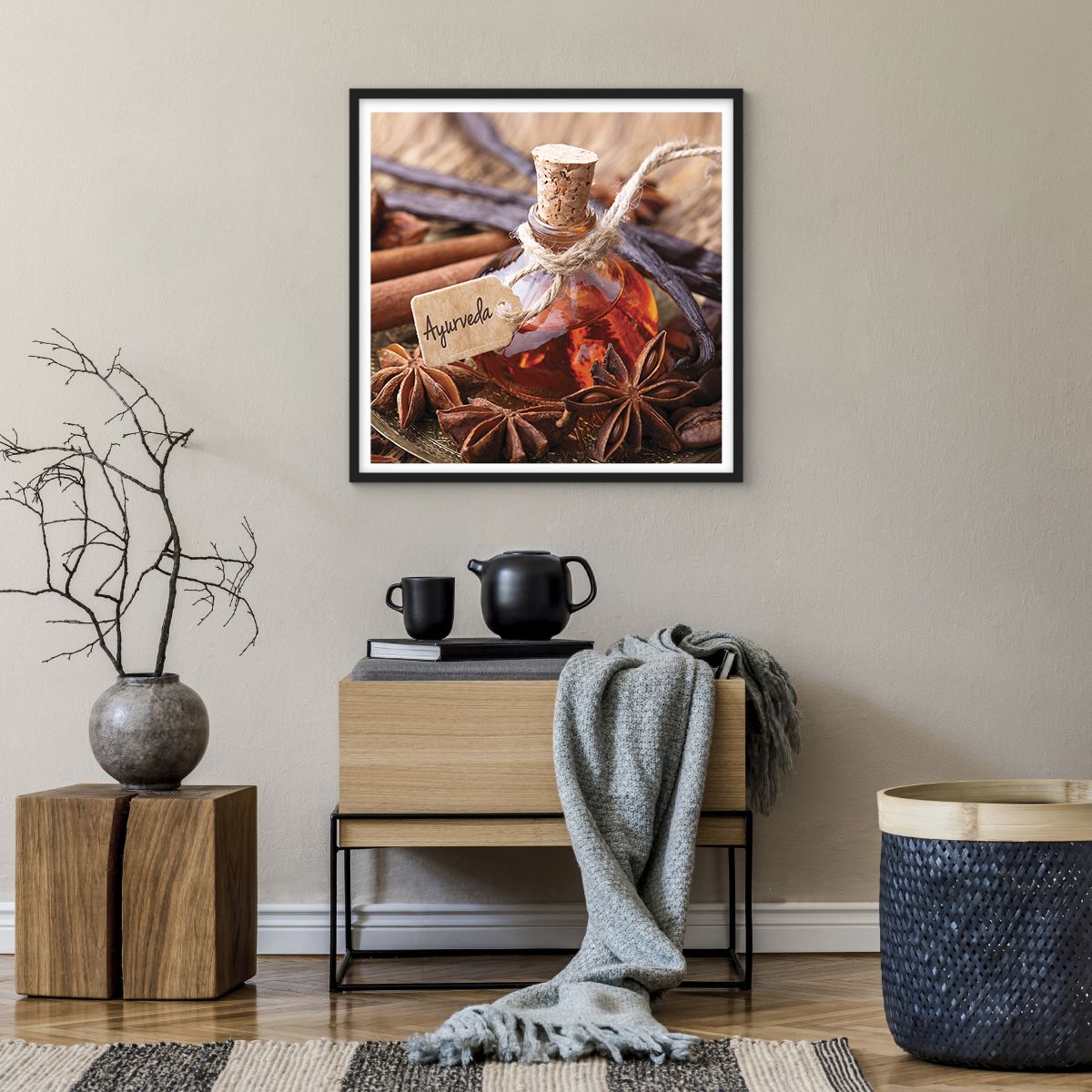 Poster in cornice nera 61x91 cm - Verso l'unità del corpo e dell'anima -  Arttor - Decorazioni da parete moderne e originali, per il salotto e la  camera da letto