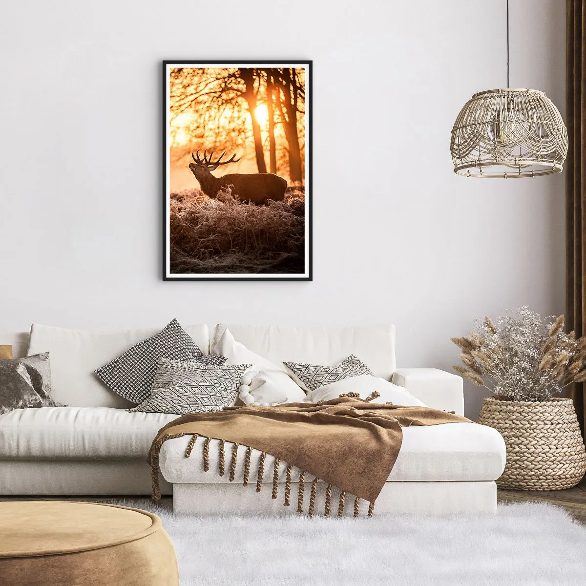 Poster in black frame - Hunter's Dream - 61x91 cm