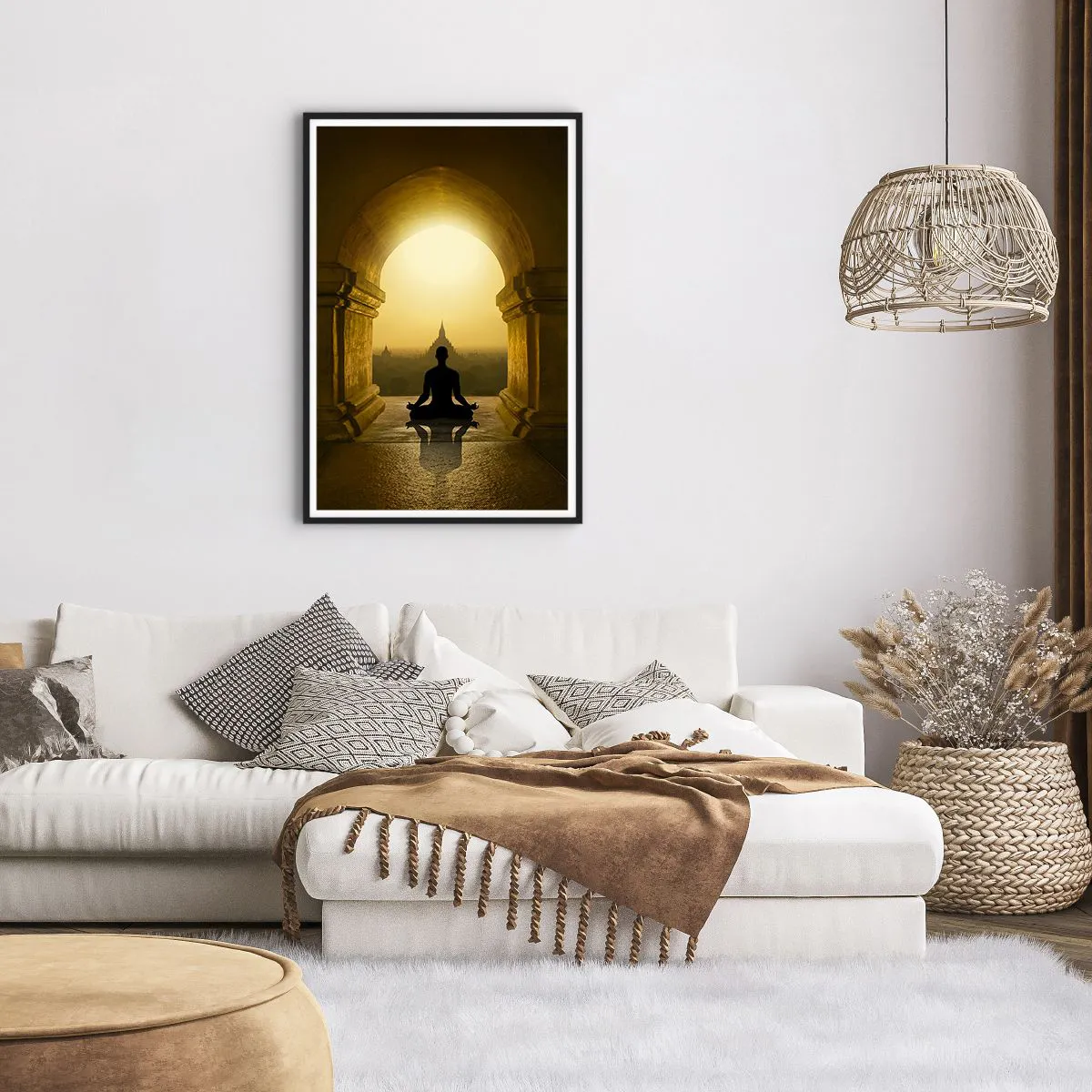 Affiche dans un cadre noir - Poster - Pleine harmonie - 61x91 cm