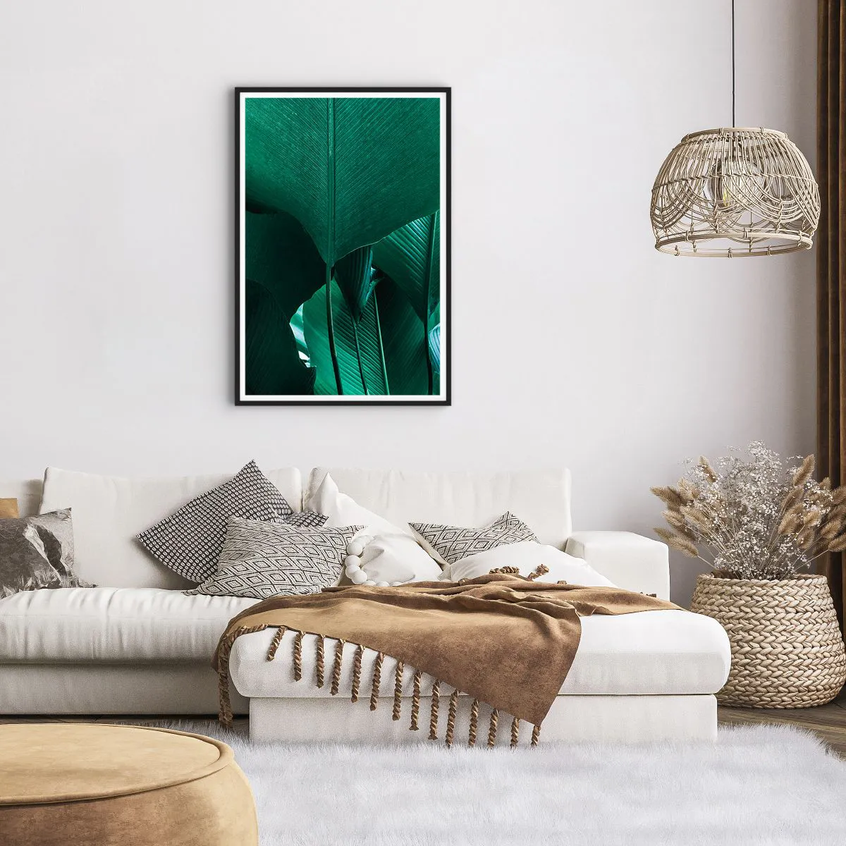 Poster in black frame - Turned towards Light - 61x91 cm