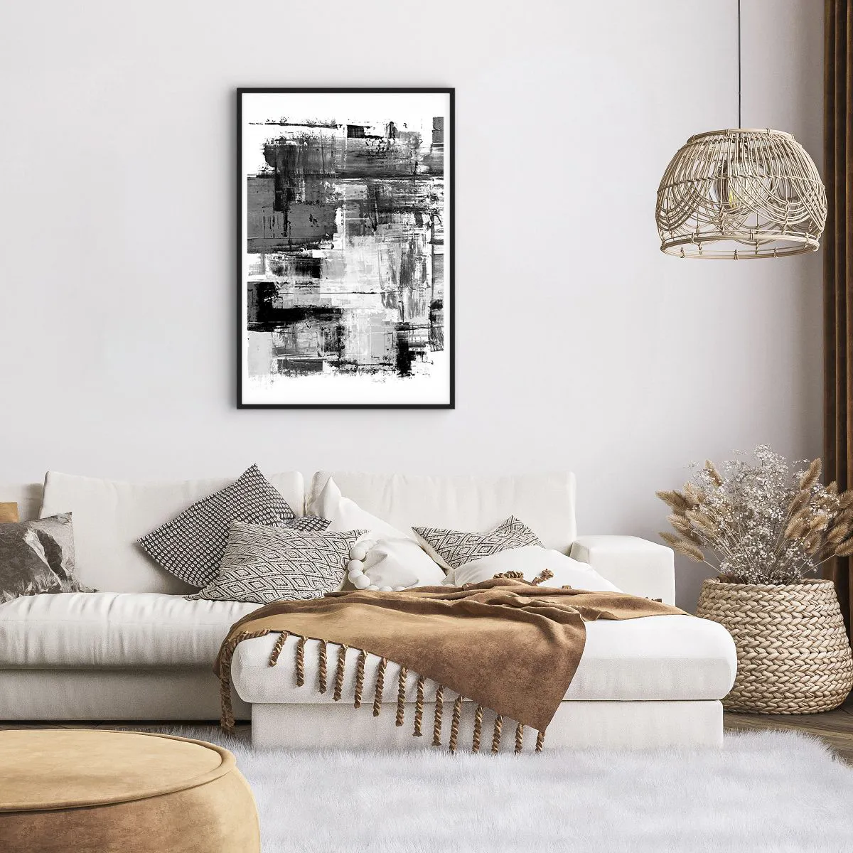 Plakat i sort ramme - Gråt er smukt - 61x91 cm