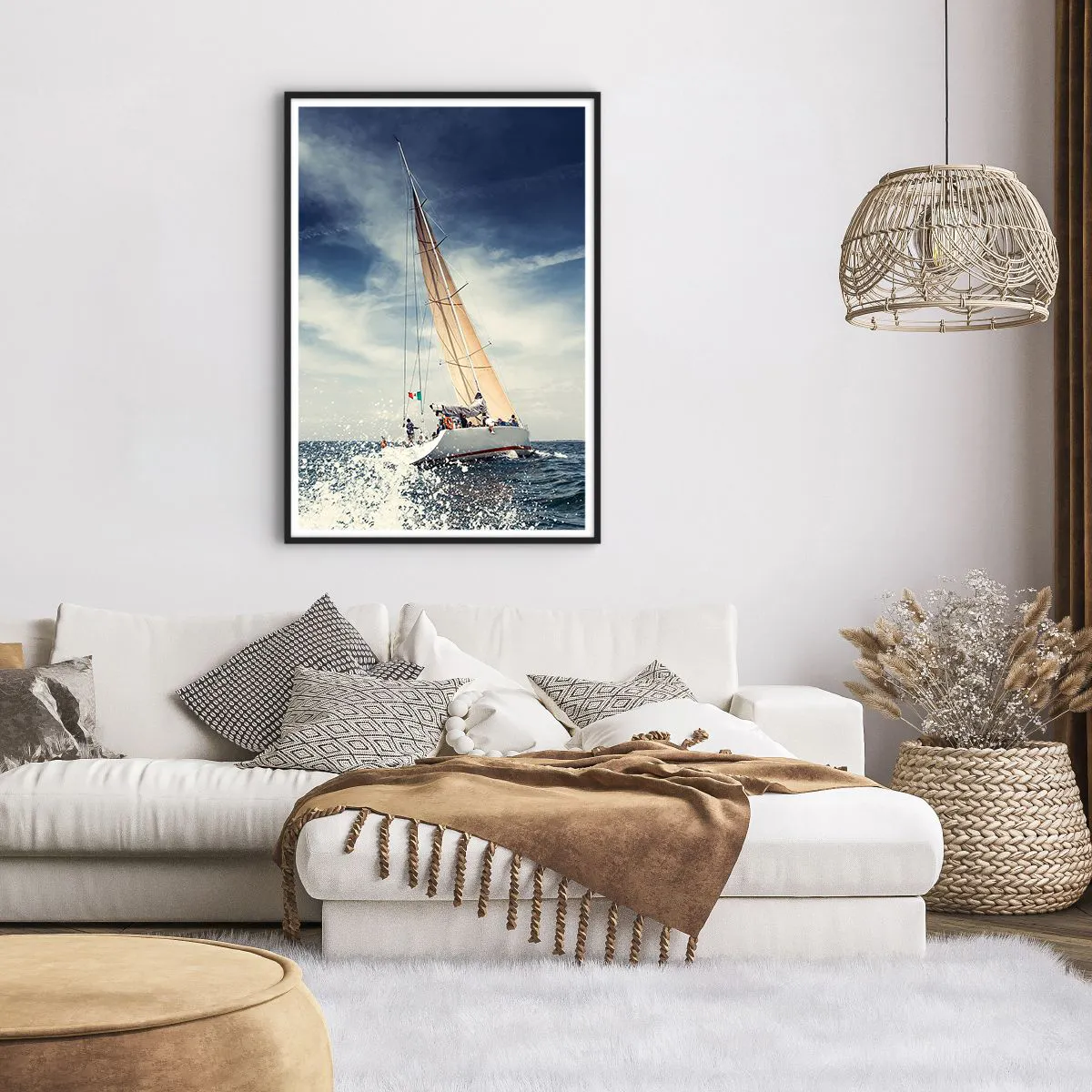 Poster in black frame - They Won't Catch Us - 70x100 cm