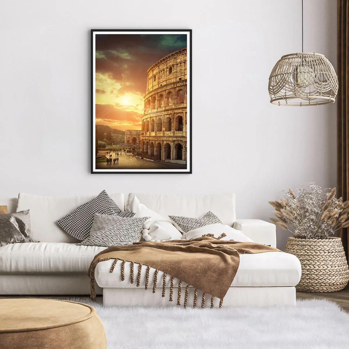 Poszter fehér keretben - Kolosszális benyomás - 70x100 cm