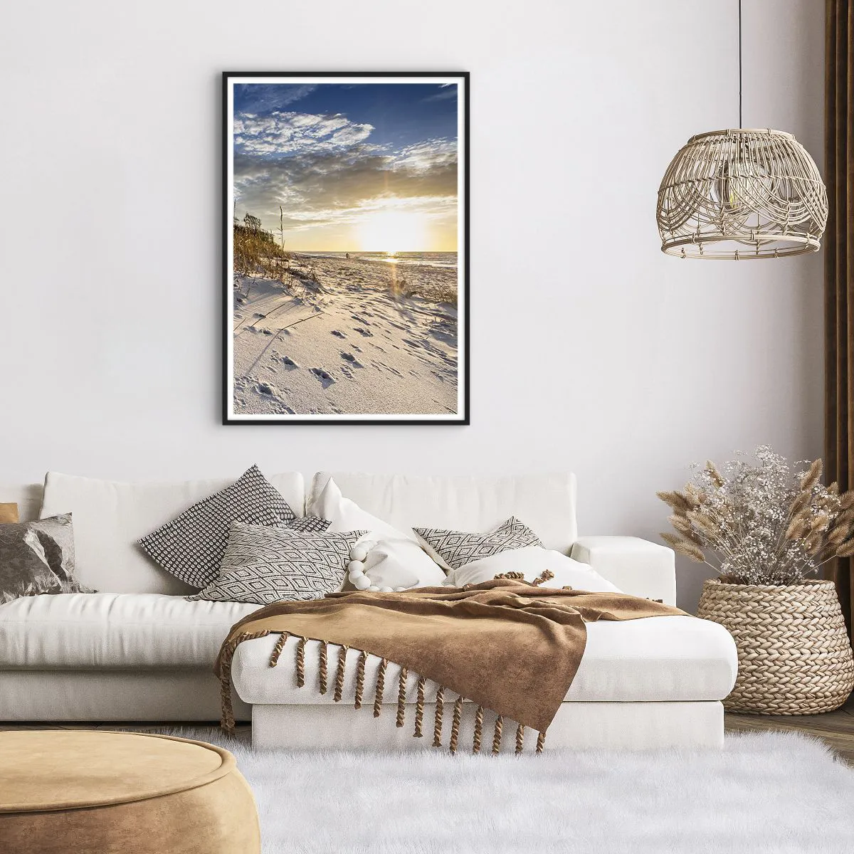 Poszter fehér keretben - Meghívás egy sétára - 70x100 cm