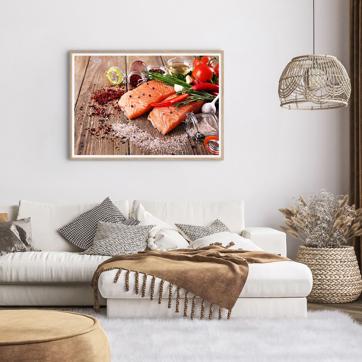 Quadro su tela 100x70 cm - Avventura norvegese in cucina - Arttor - Negozio  con decorazioni da parete