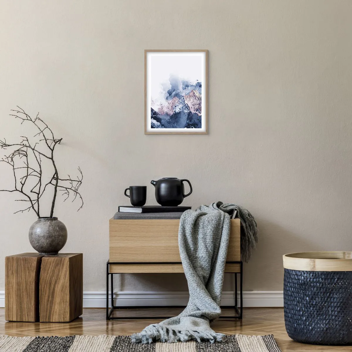 Poszter világos tölgy keretben - Ezek a csúcsok! - 30x40 cm