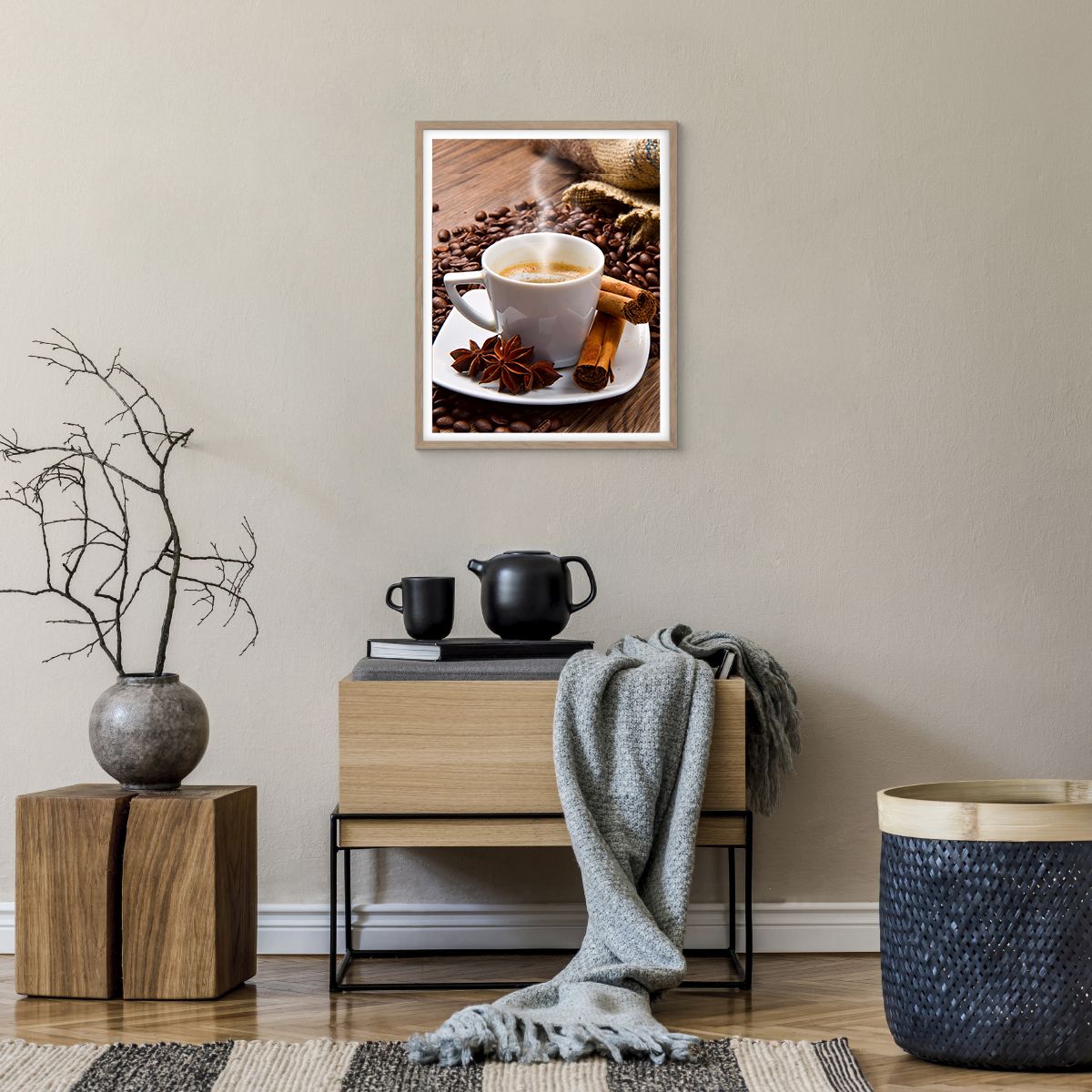 Quadro con cornice, Mattinata caffà¨ - 40x60