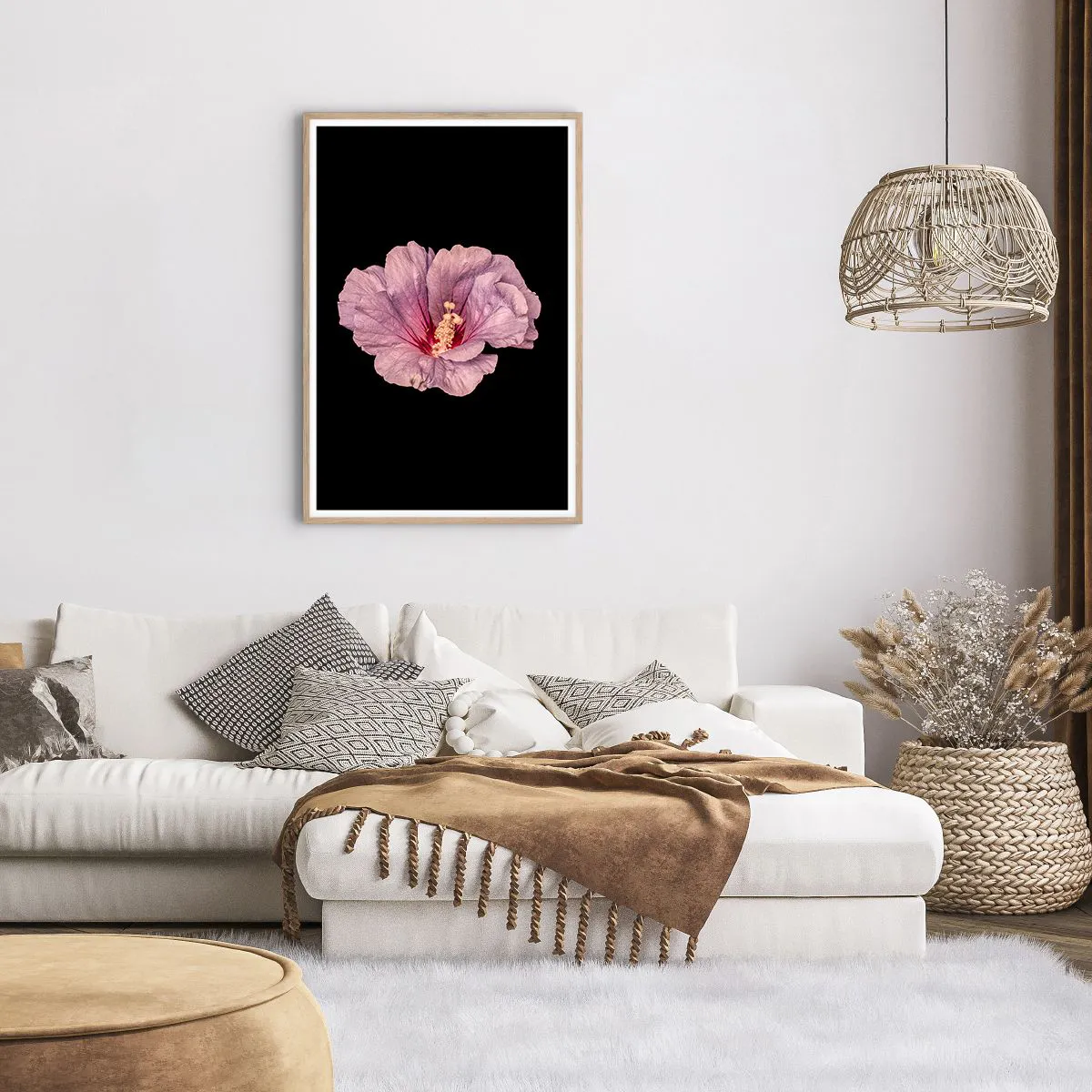 Poszter világos tölgy keretben - Egyenesen a szív felé - 61x91 cm