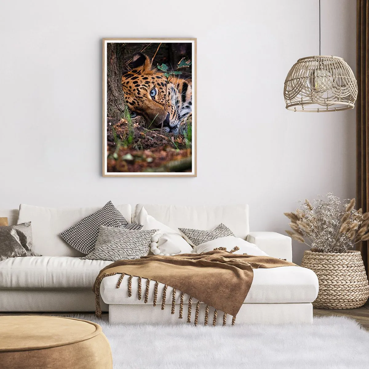 Plakat w ramie jasny dąb - Zaufaj mi - 61x91 cm