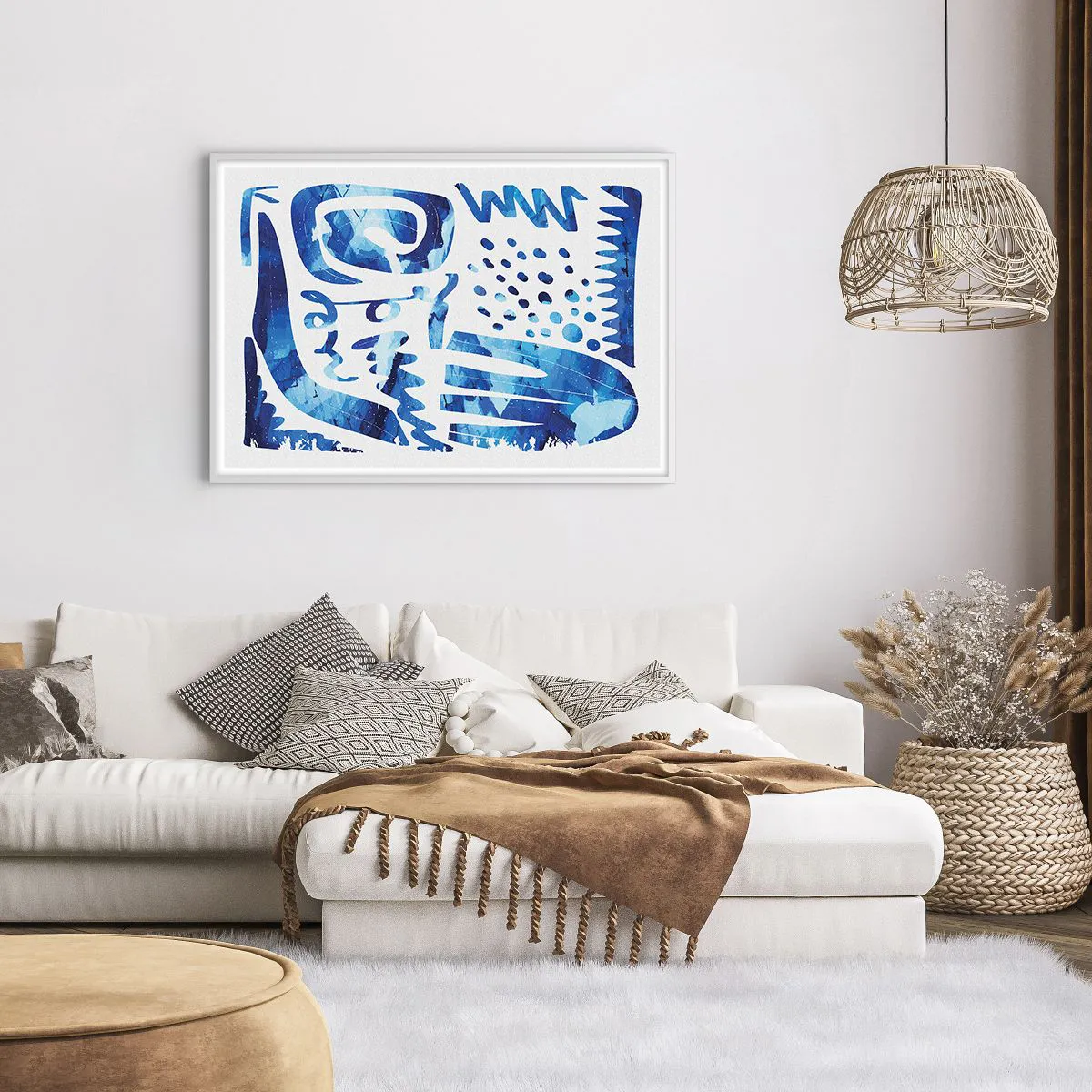 Poster in white frmae - Return to the Roots - 100x70 cm