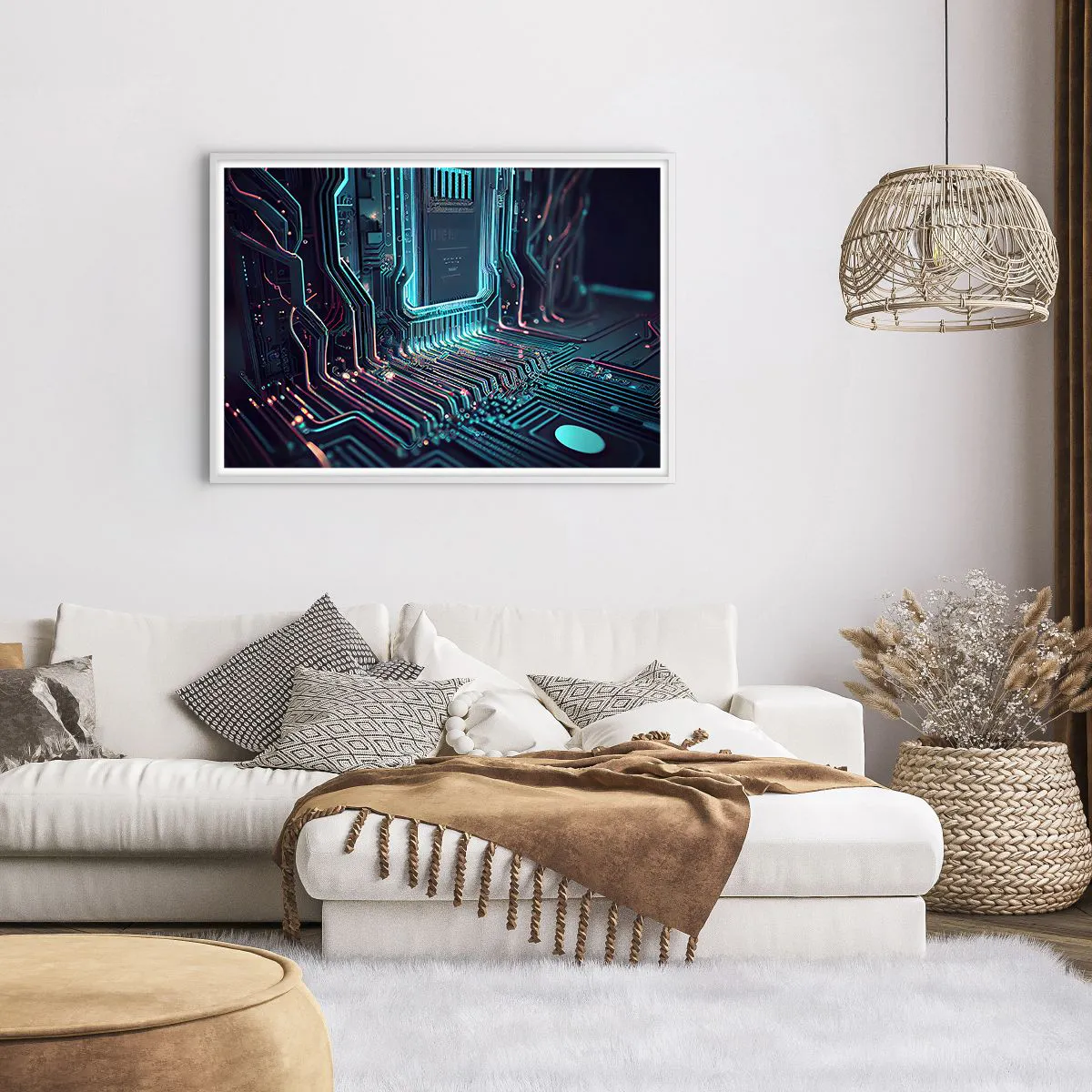 Poszter fekete keretben - Úgy gondolom... - 100x70 cm