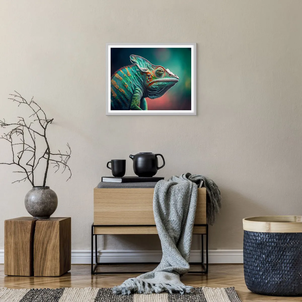 Poszter fekete keretben - Látsz engem? Nem jó... - 50x40 cm