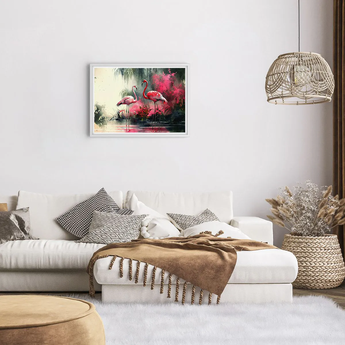 Poster in white frmae - Class of Natural Charm - 70x50 cm