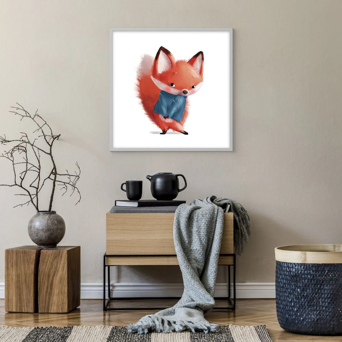 Poster in white frmae - Do I Look Good in It? - 60x60 cm