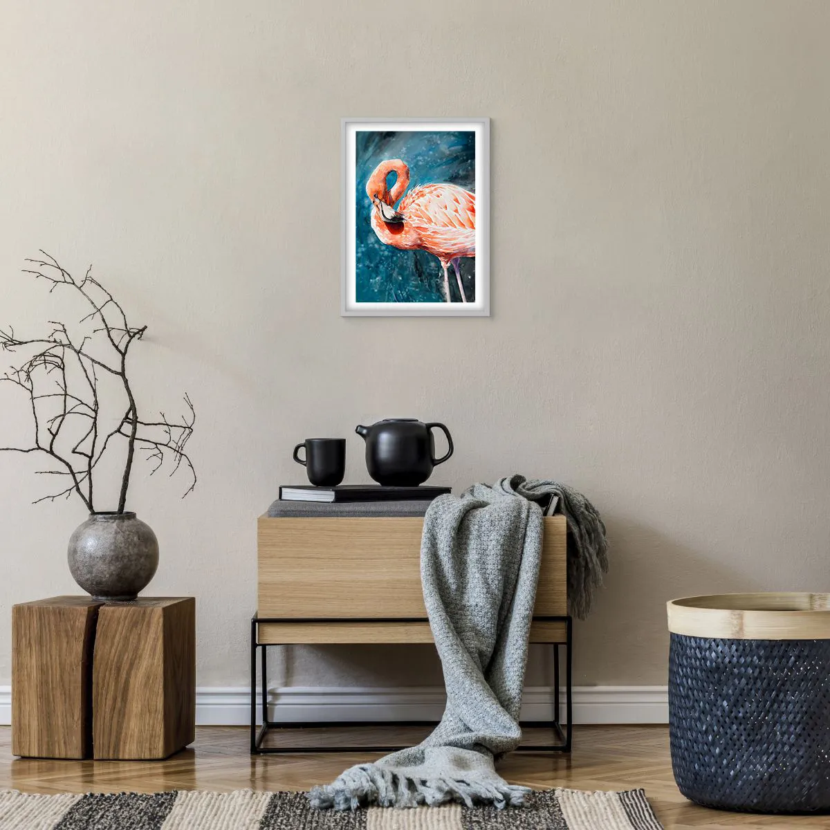 Poszter fekete keretben - Természetesen dekoratív - 30x40 cm