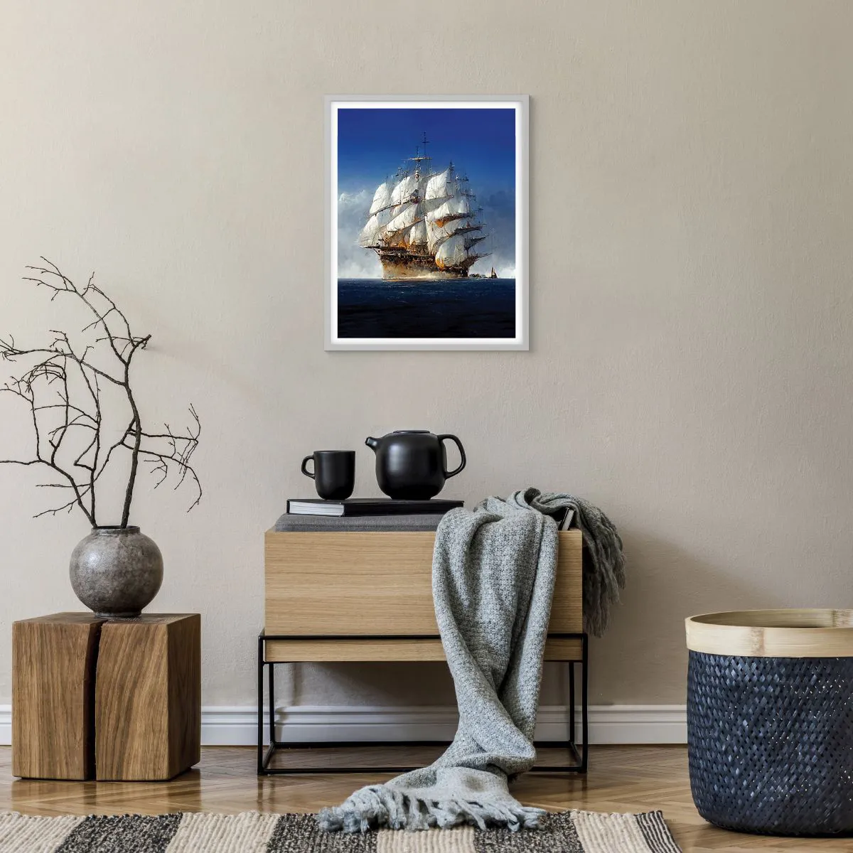 Poster in white frmae - The Great Glory! - 40x50 cm