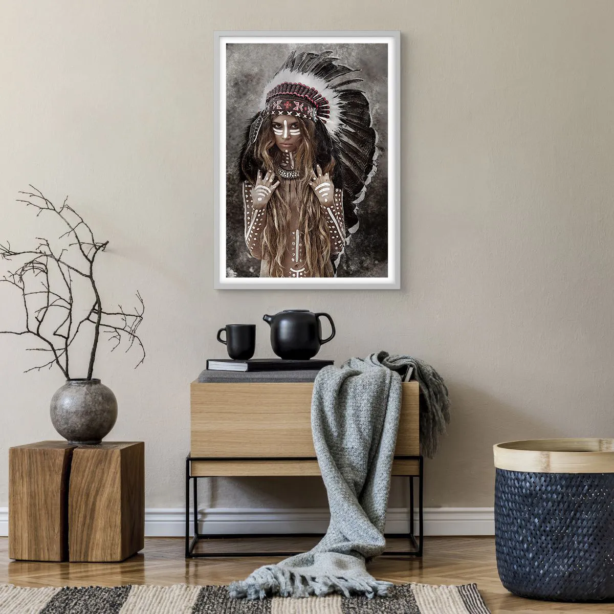 Poster in white frmae - Secret of the Power of the Tribe - 50x70 cm