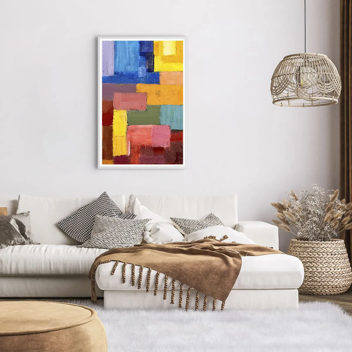 Poszter fekete keretben - Mindegyik más, mindegyik színes - 61x91 cm