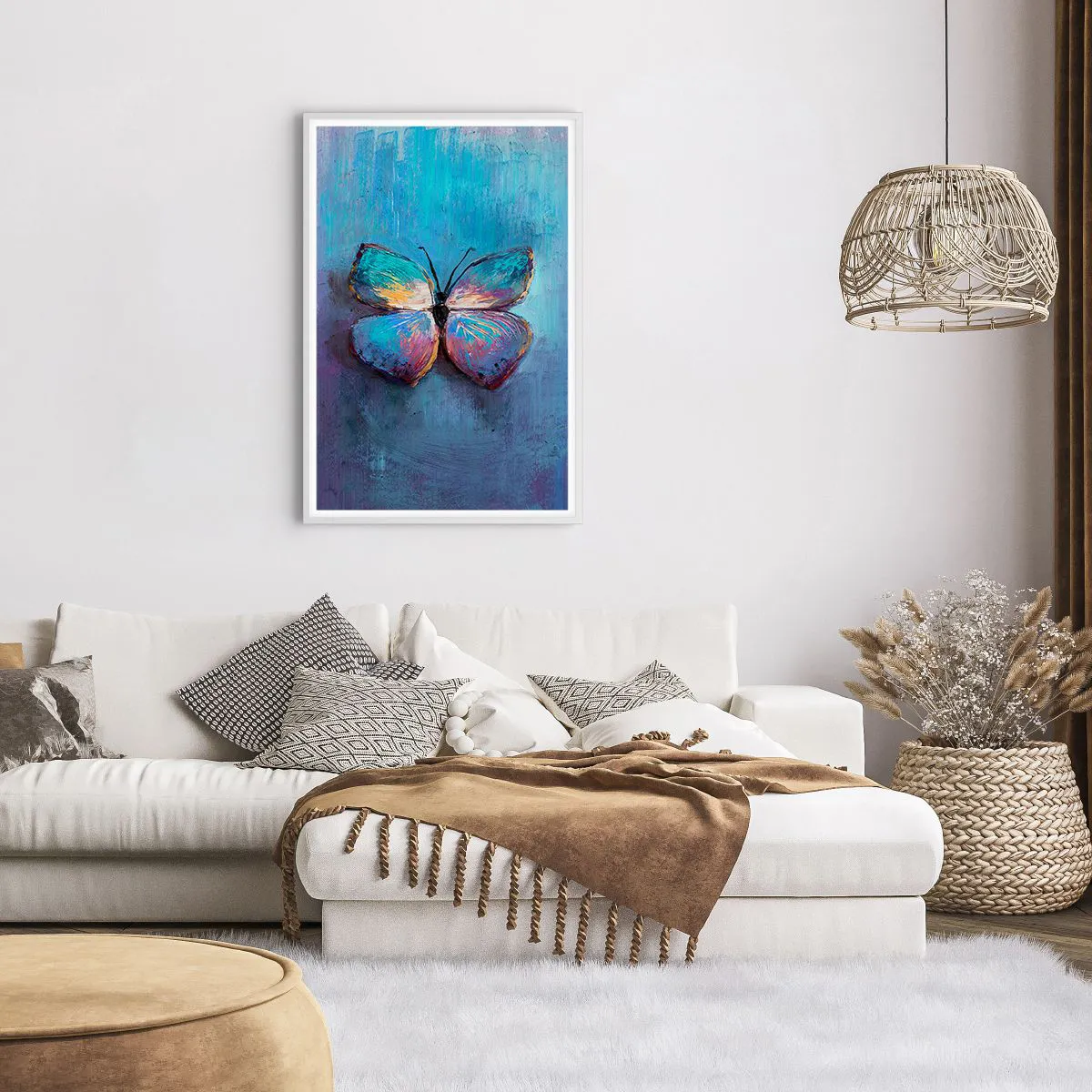 Poster in cornice bianca - In tutta la bellezza - 61x91 cm