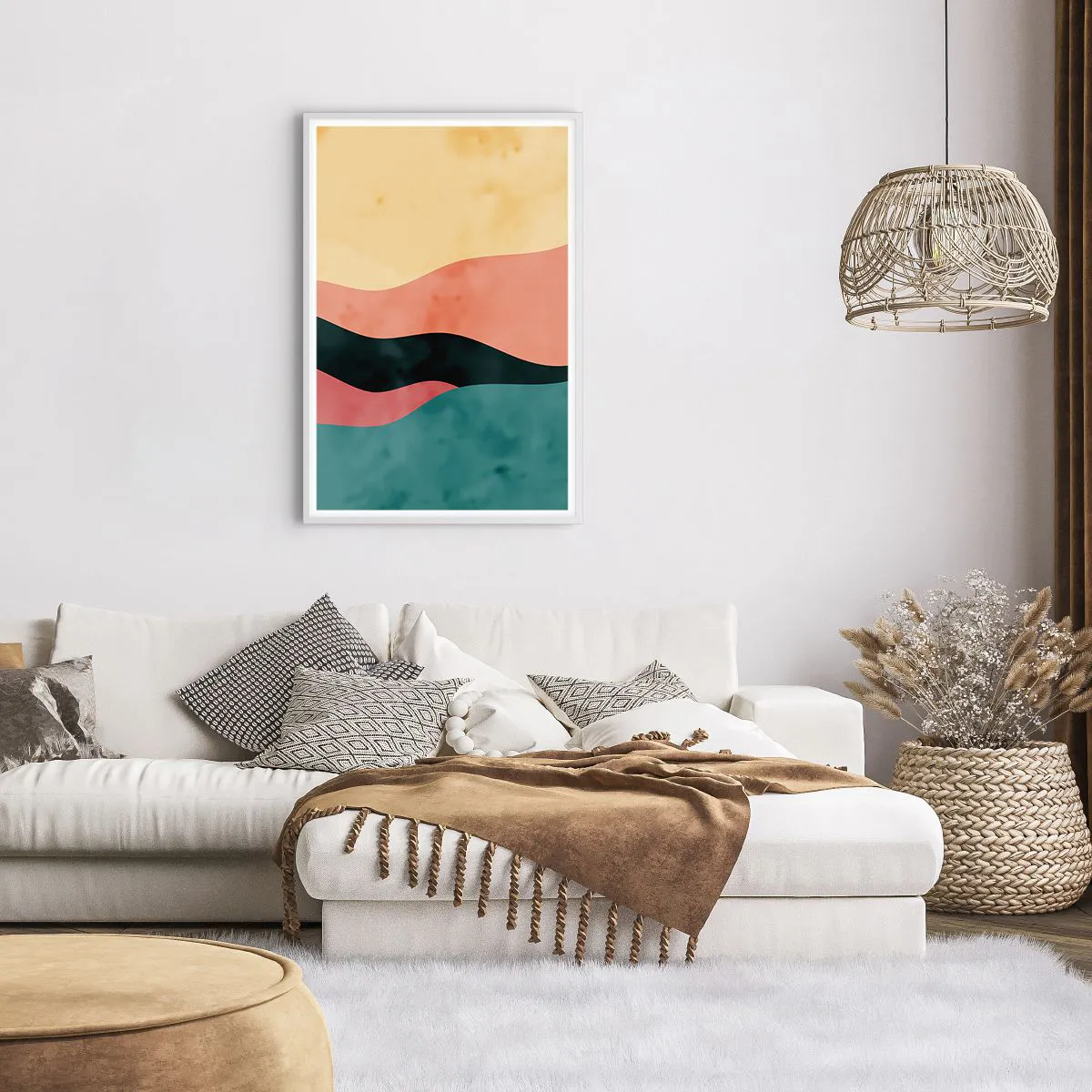 Poster in einem weißen Rahmen - Konforme Nichtkonformität - 61x91 cm