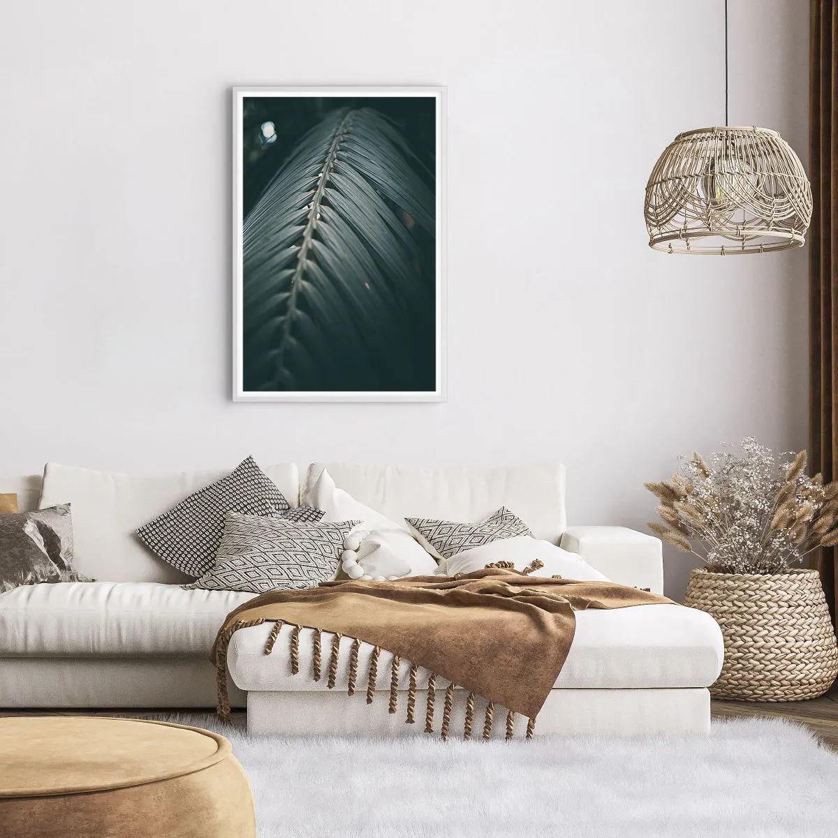 Poster in white frmae - Precision of Nature - 61x91 cm