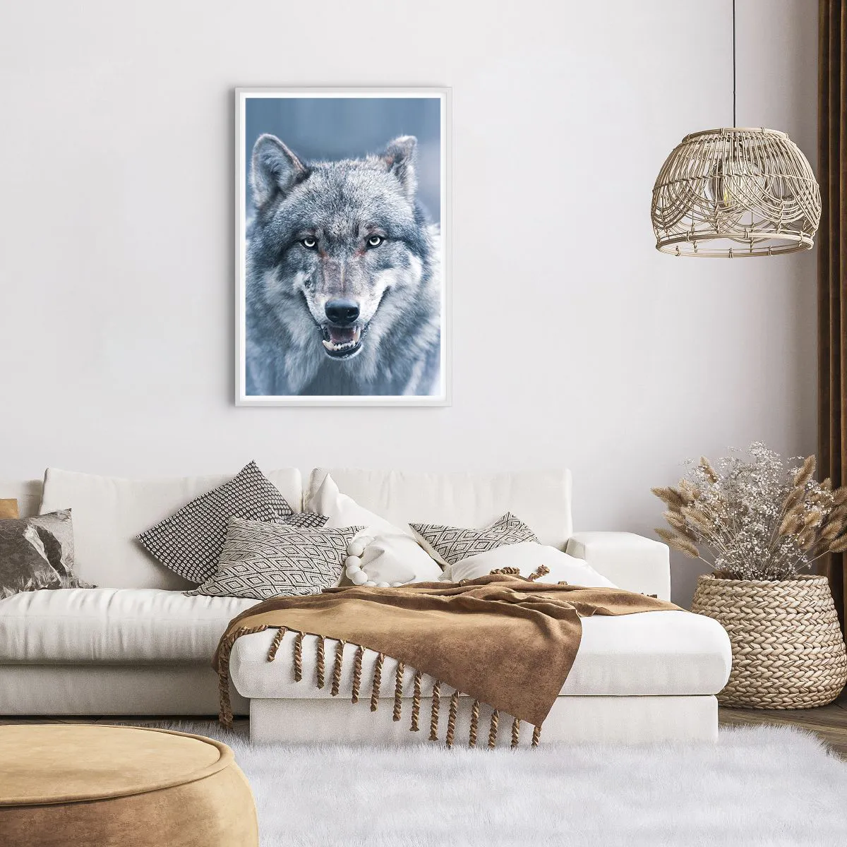 Plakat w białej ramie - Podejmiesz wyzwanie? - 61x91 cm