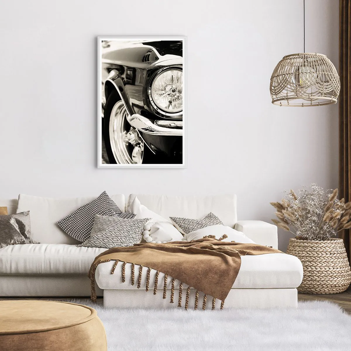 Poster in cornice bianca - Bellezza intramontabile - 61x91 cm