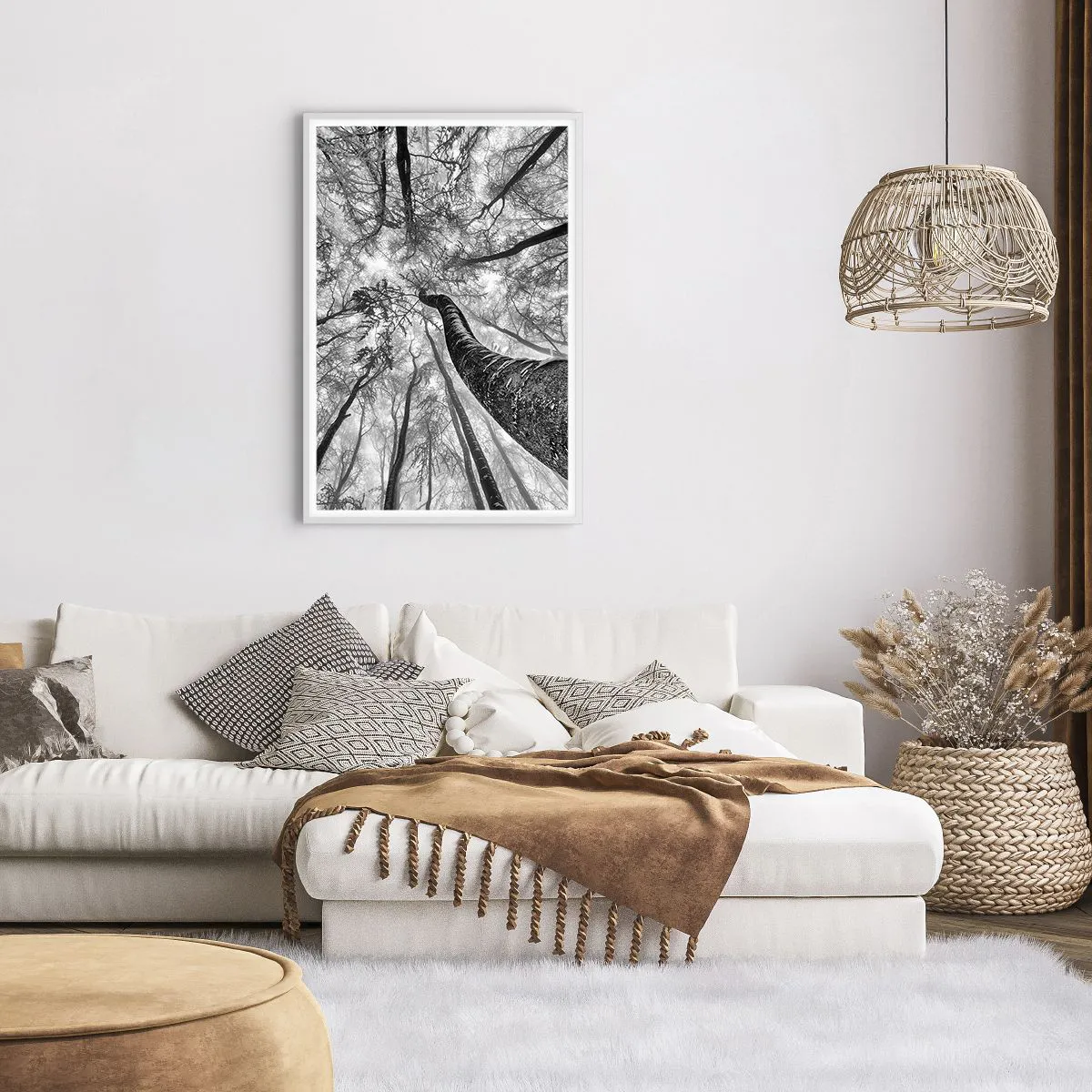 Poszter fekete keretben - Verseny a fény felé - 61x91 cm