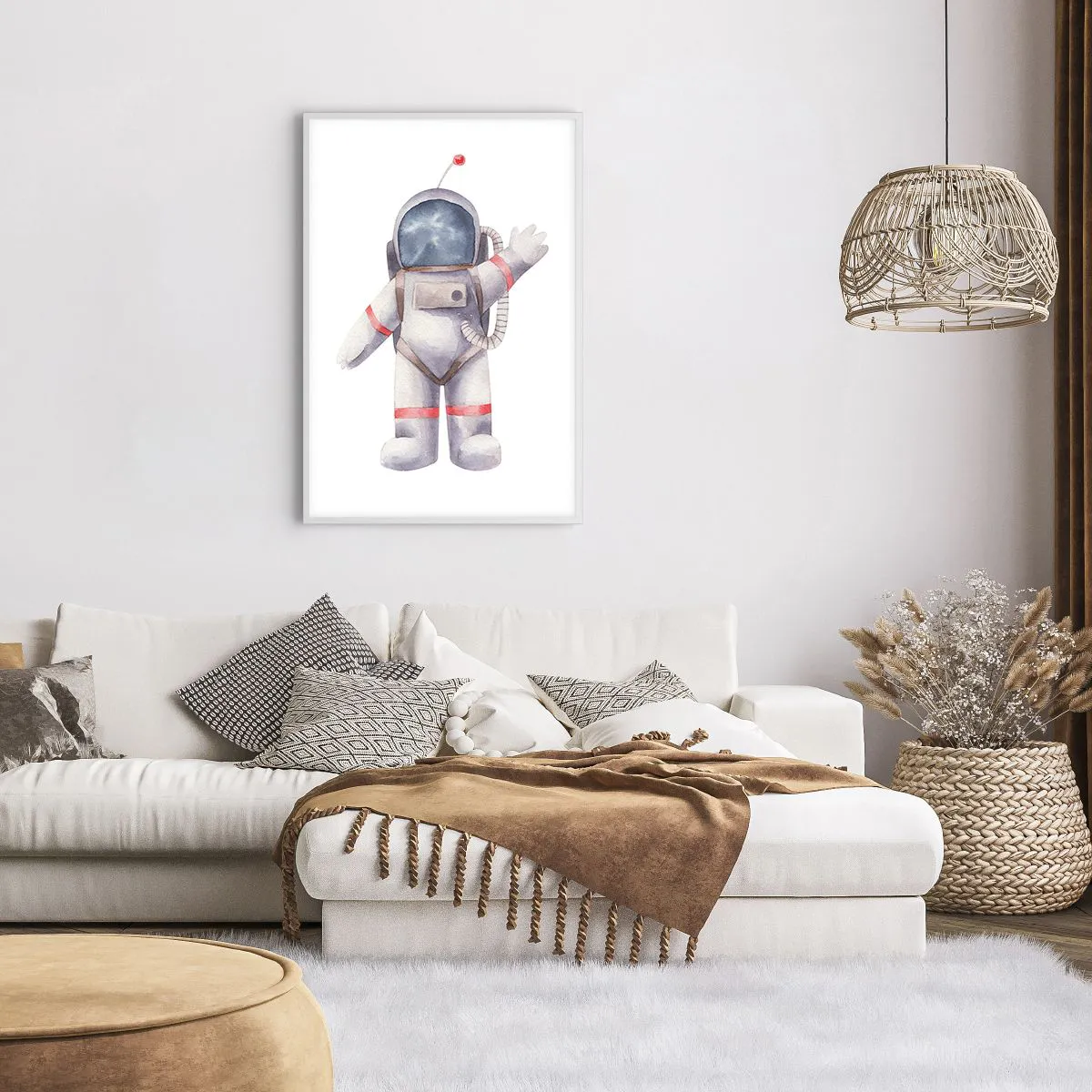 Affisch i vit ram - Det var allt för nu! - 61x91 cm