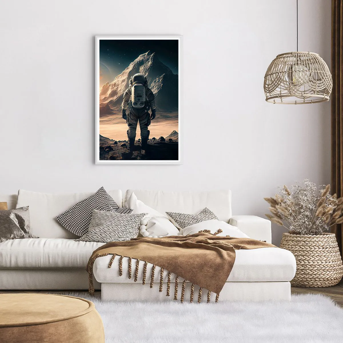 Plagát v bielom ráme - Nová výzva - 61x91 cm