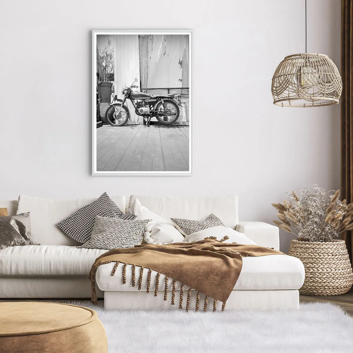 Poster in einem weißen Rahmen - Klassik über alles - 70x100 cm