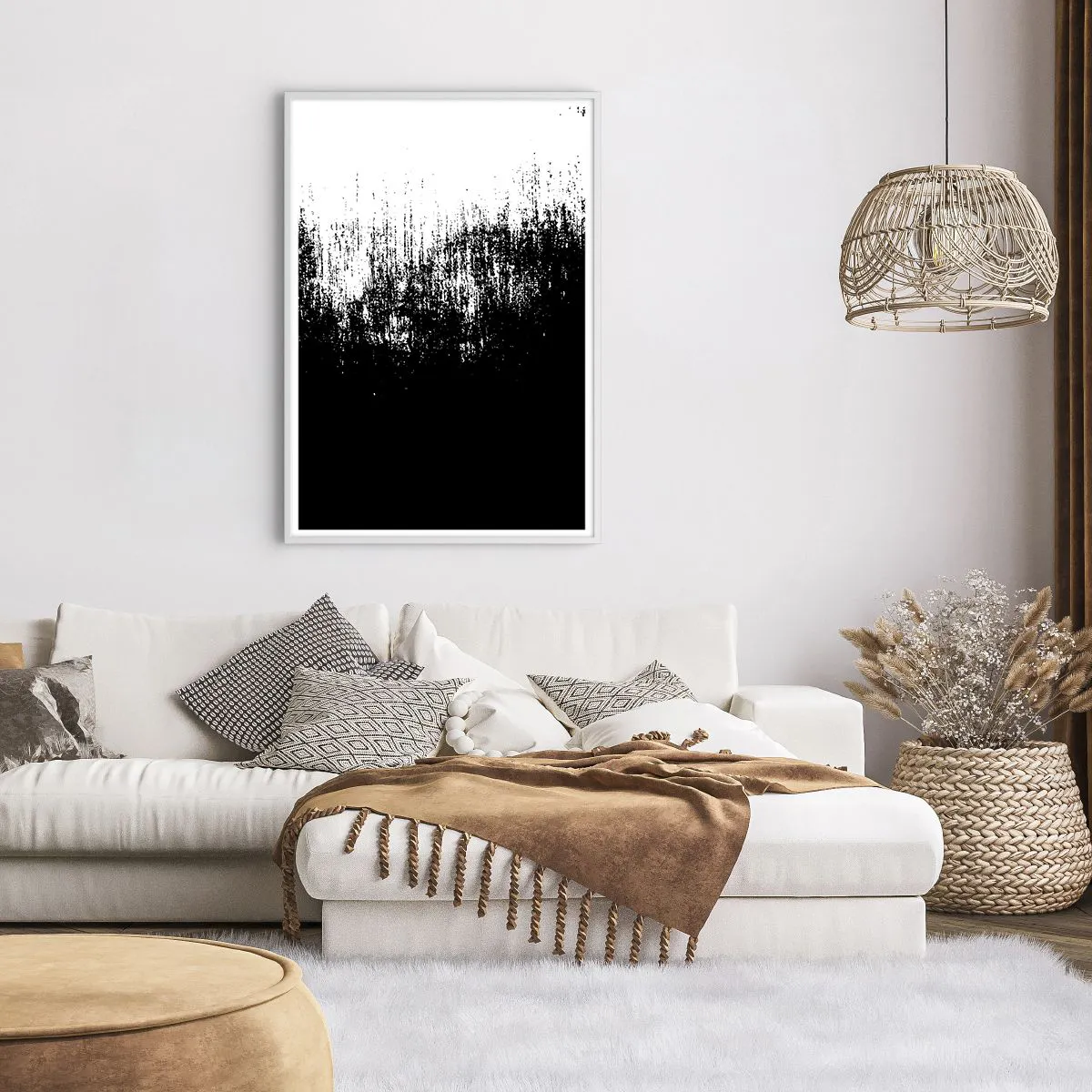 Poster in een witte lijst - En de winnaar is ... - 70x100 cm