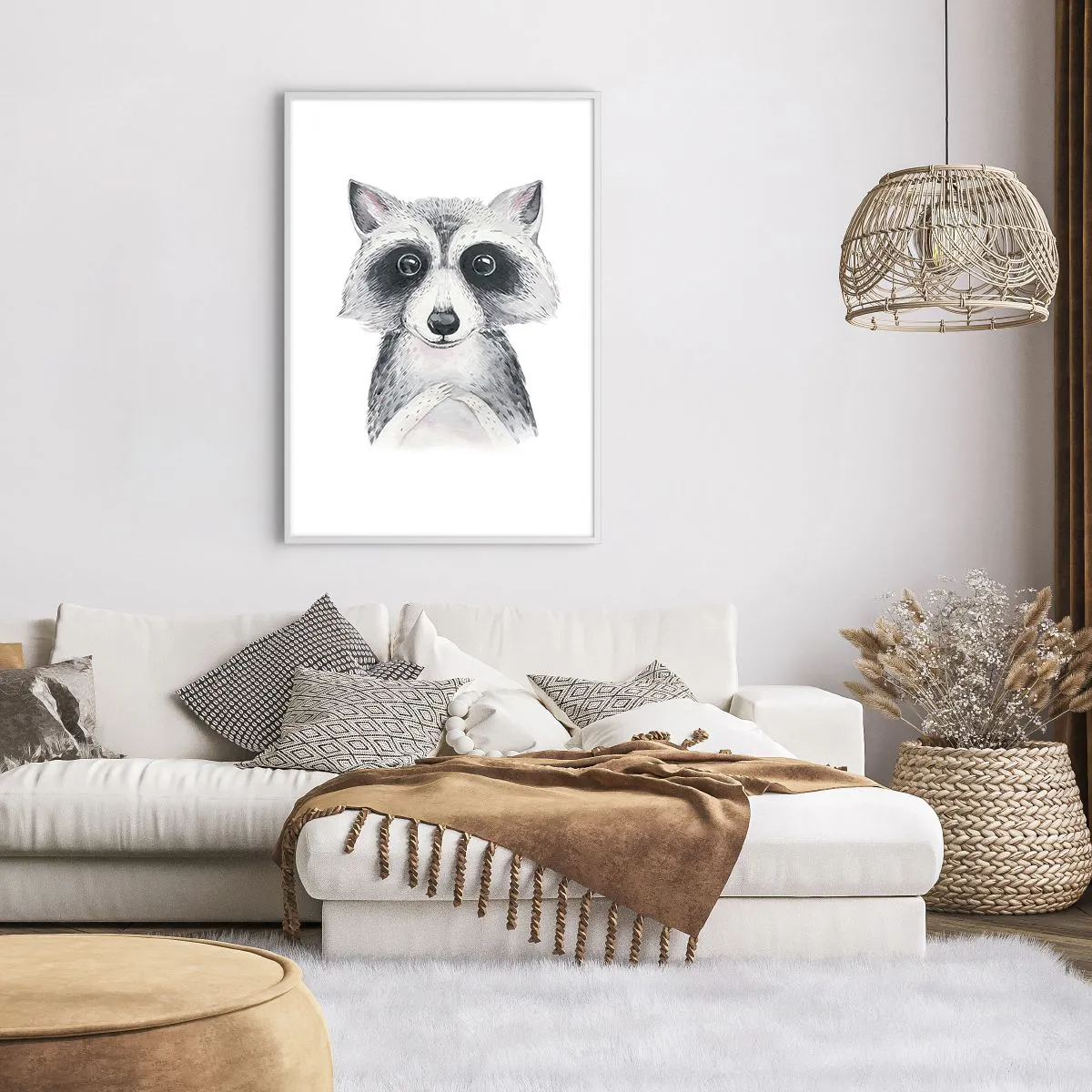 Plakat w białej ramie - Chwila na wzruszenie - 70x100 cm