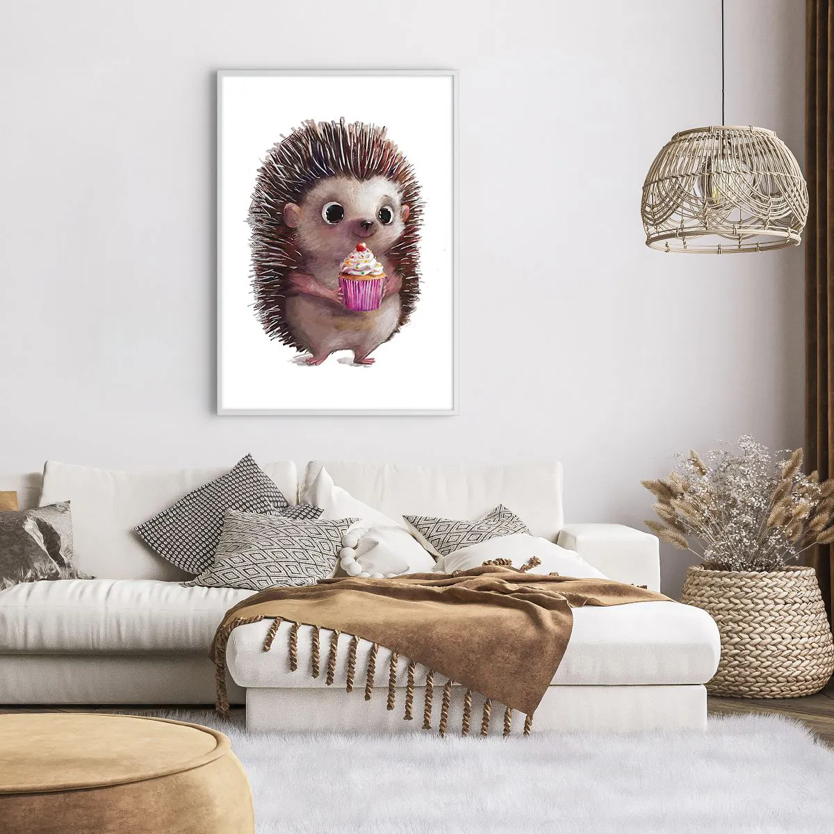 Plakát v bílém rámu - Oslava je každý den - 70x100 cm