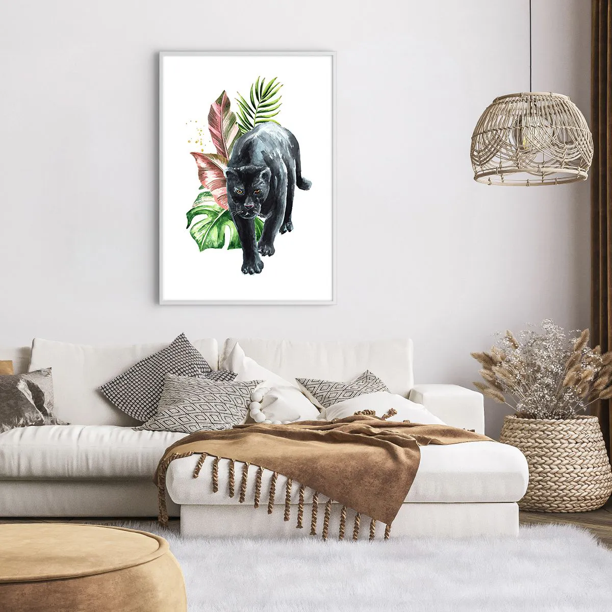 Poszter fekete keretben - A szív vadsága - 70x100 cm