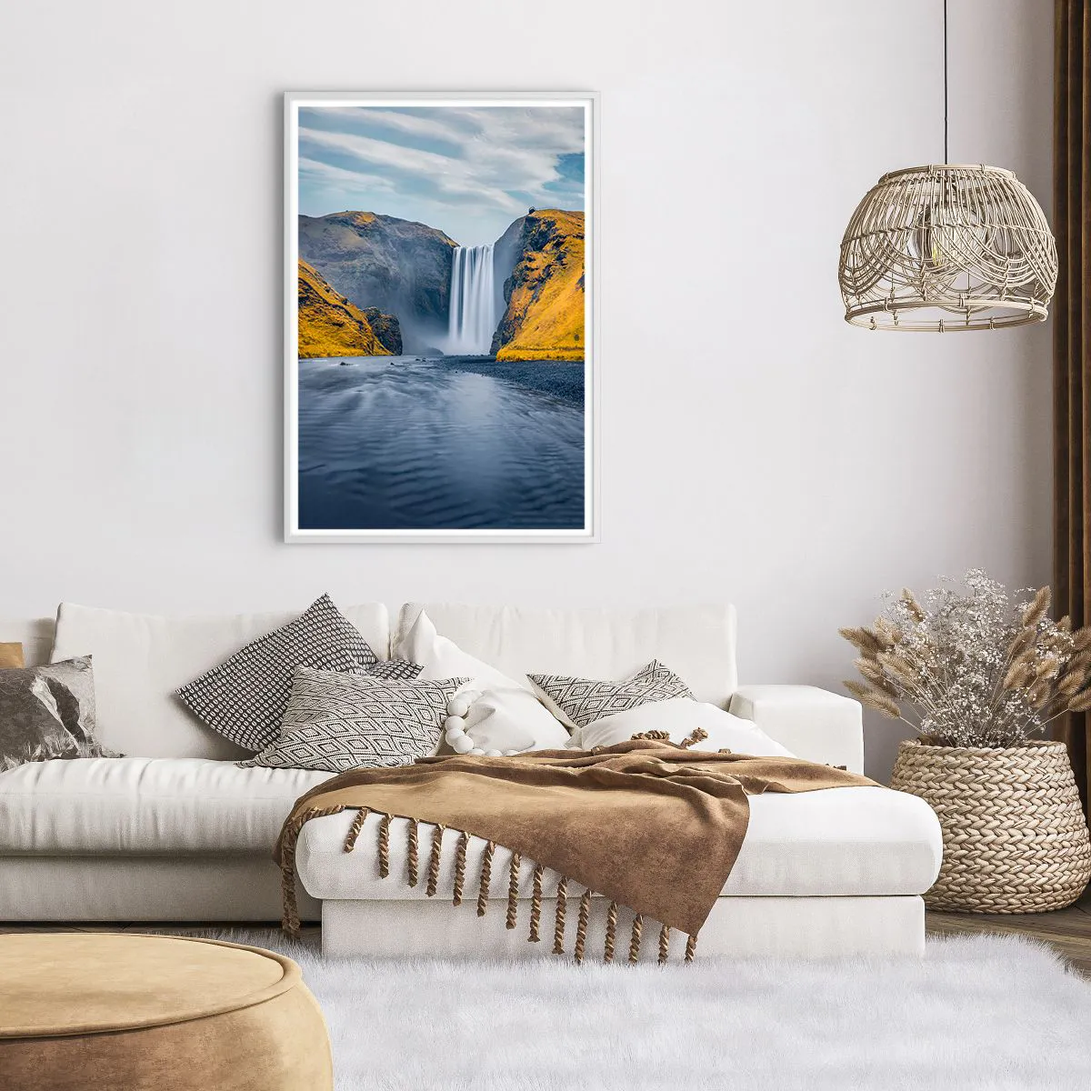 Plagát v bielom ráme - Večné trvanie, večný pohyb - 70x100 cm