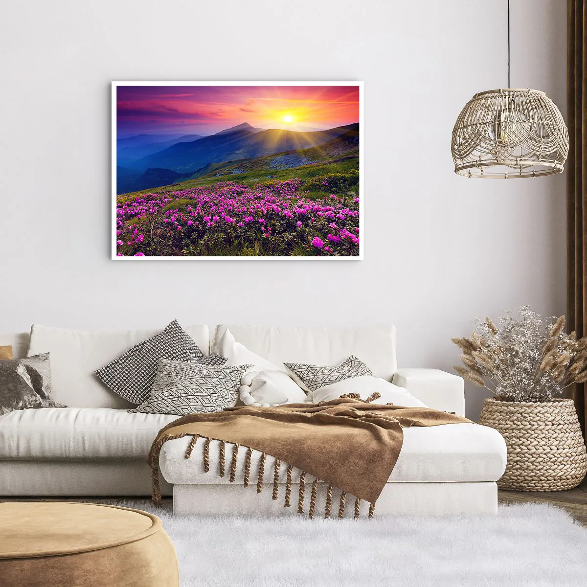 Poster - Surrounded by Mountain Pine and Herbs - 100x70 cm