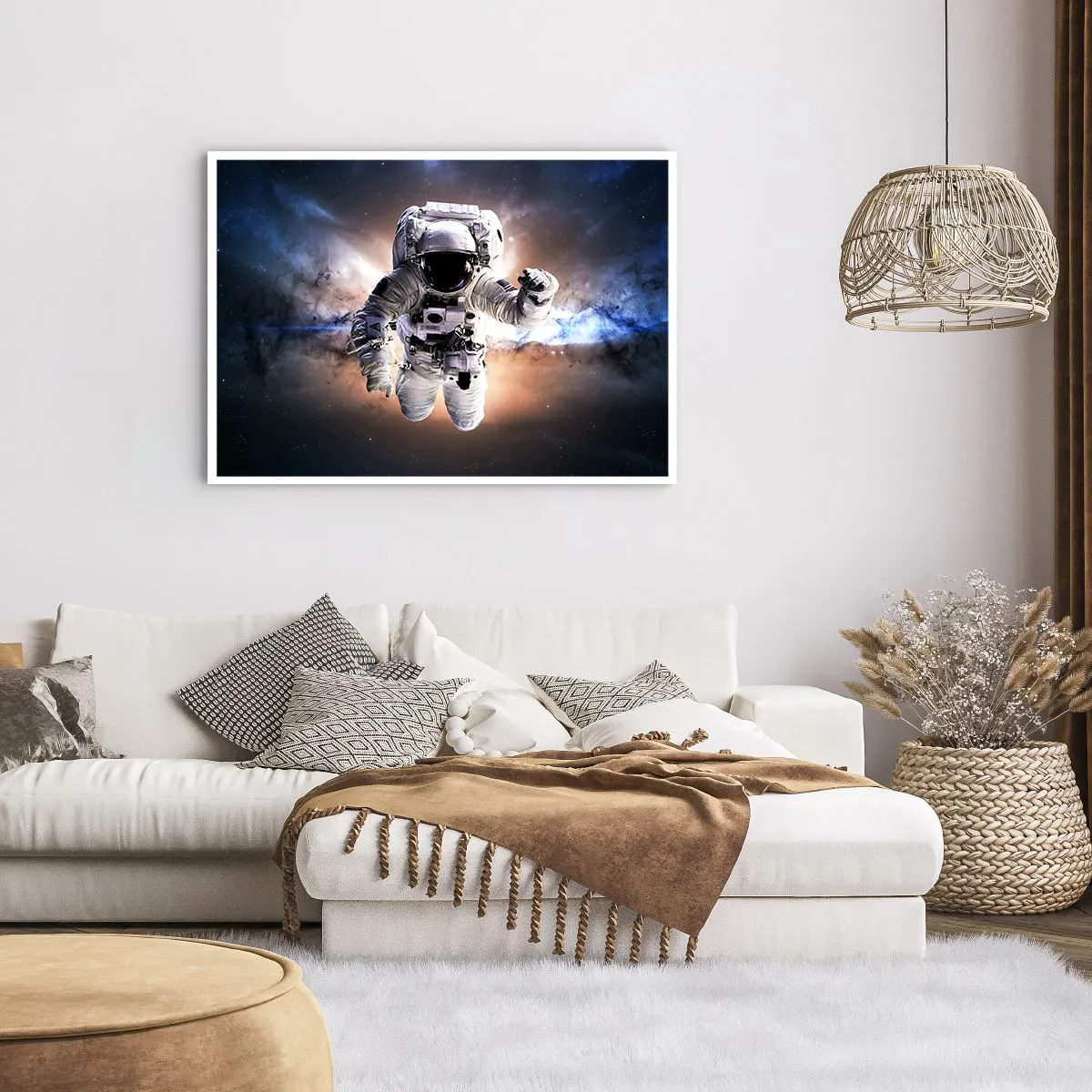 Poster - Greetings from Space - 100x70 cm