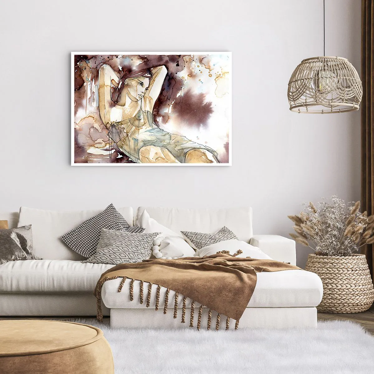 Poszter - Lila hangulatban - 100x70 cm