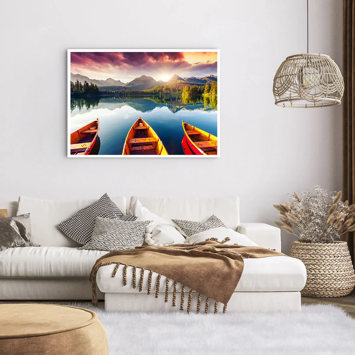 Plakat - Intet imod naturen - 100x70 cm