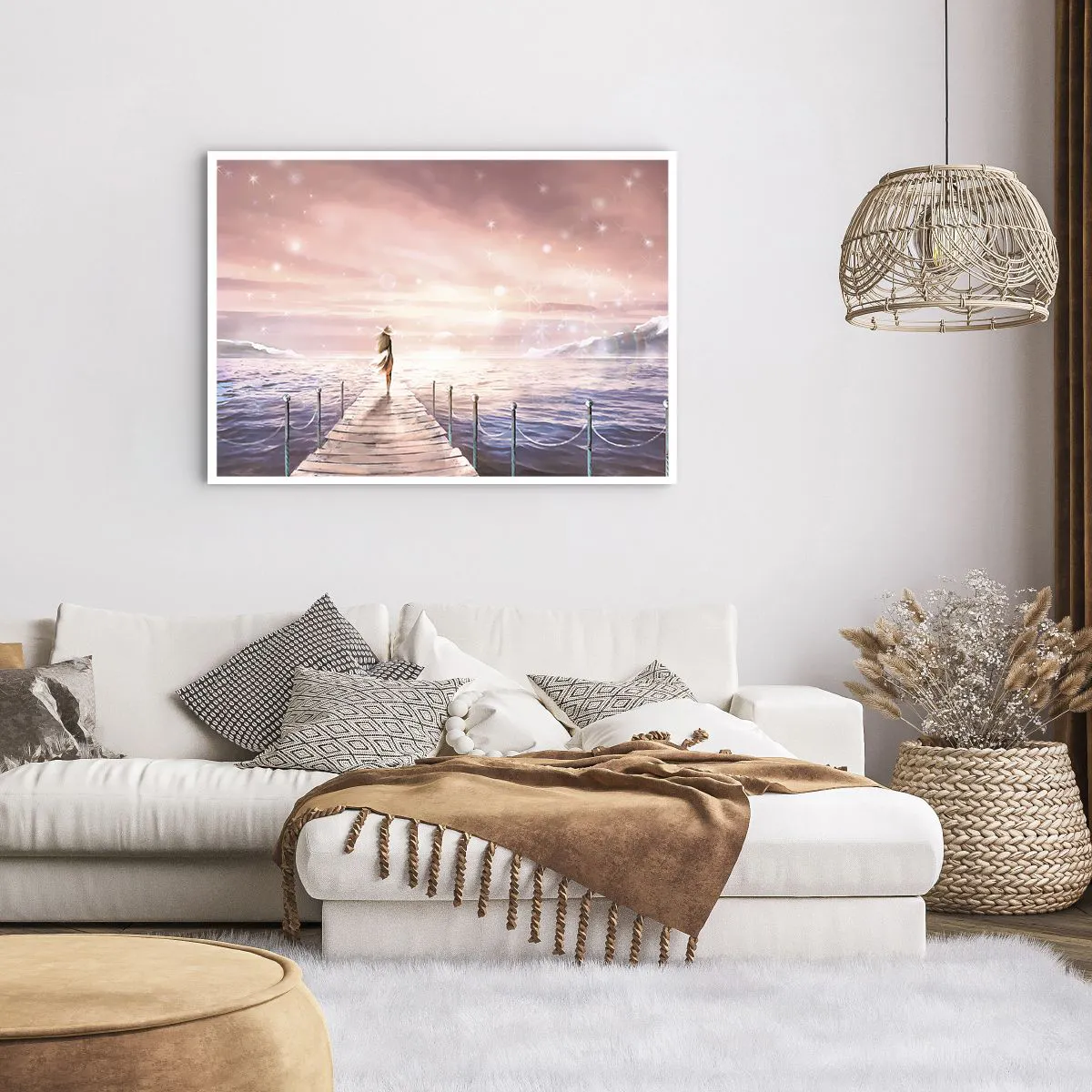 Plagát - Vo svetle sna - 100x70 cm