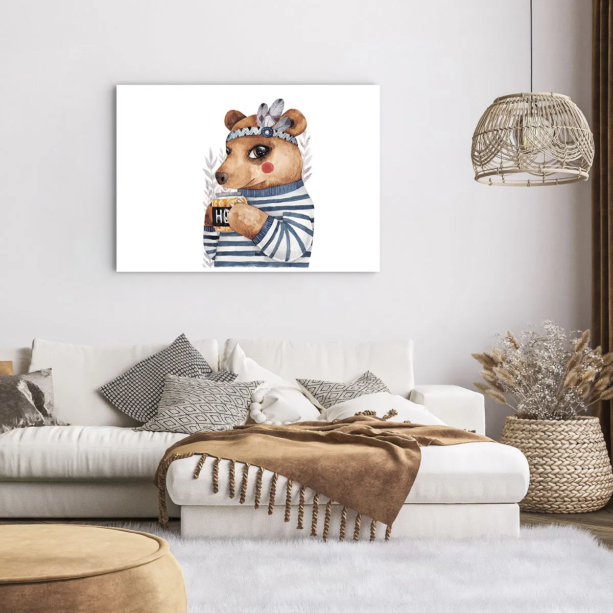 Plakát - Sladký medvídek - 100x70 cm